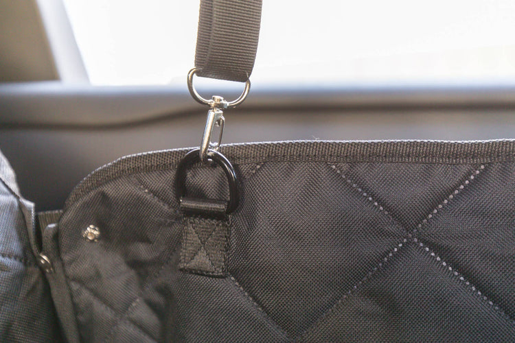 Premium Hammock Car Seat Cover - Black