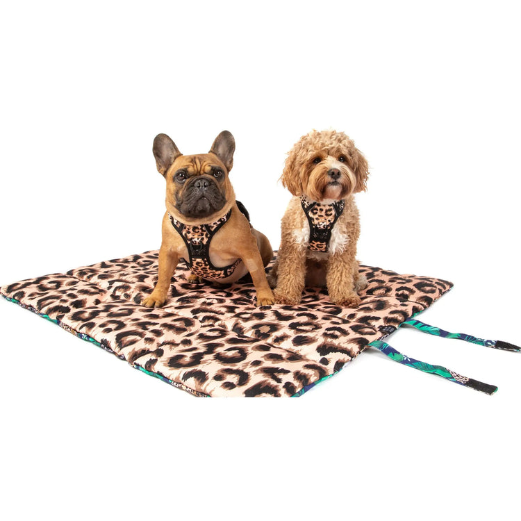 Reversible Travel Mat - Luxurious Leopard