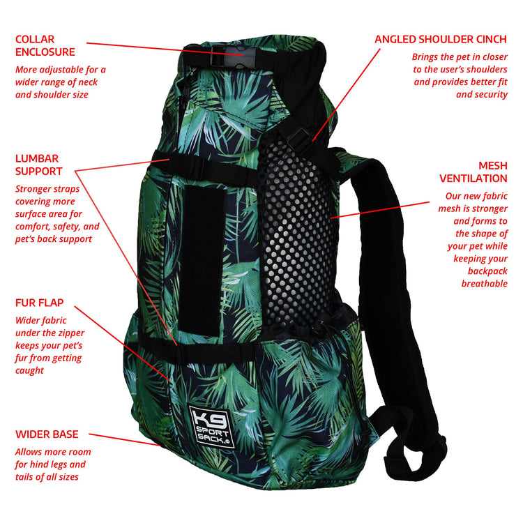 Air 2 Sport Sack Dog Carrier - Tropical