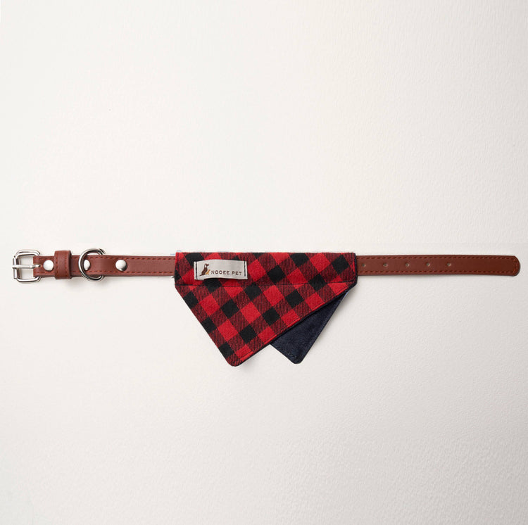 Collar + Red Gingham Neckerchief