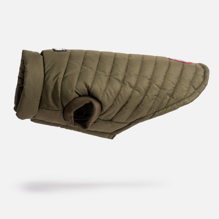 Khaki Woody Puffer Jacket