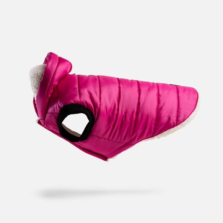 Raspberry Pink Puffer Jacket