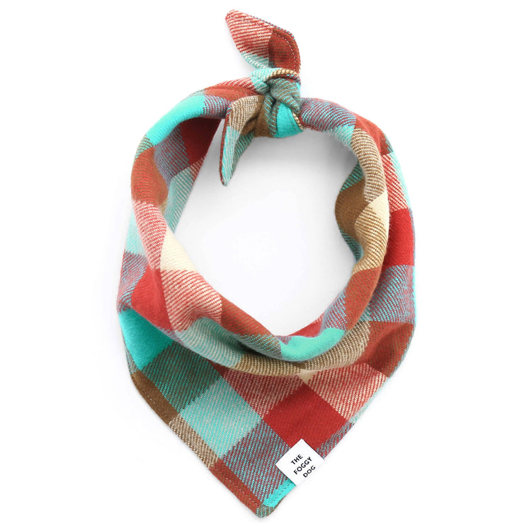 Taos Check Flannel Bandana