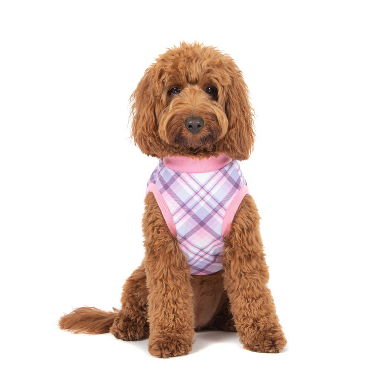 Purple & Pink Plaid Fleece