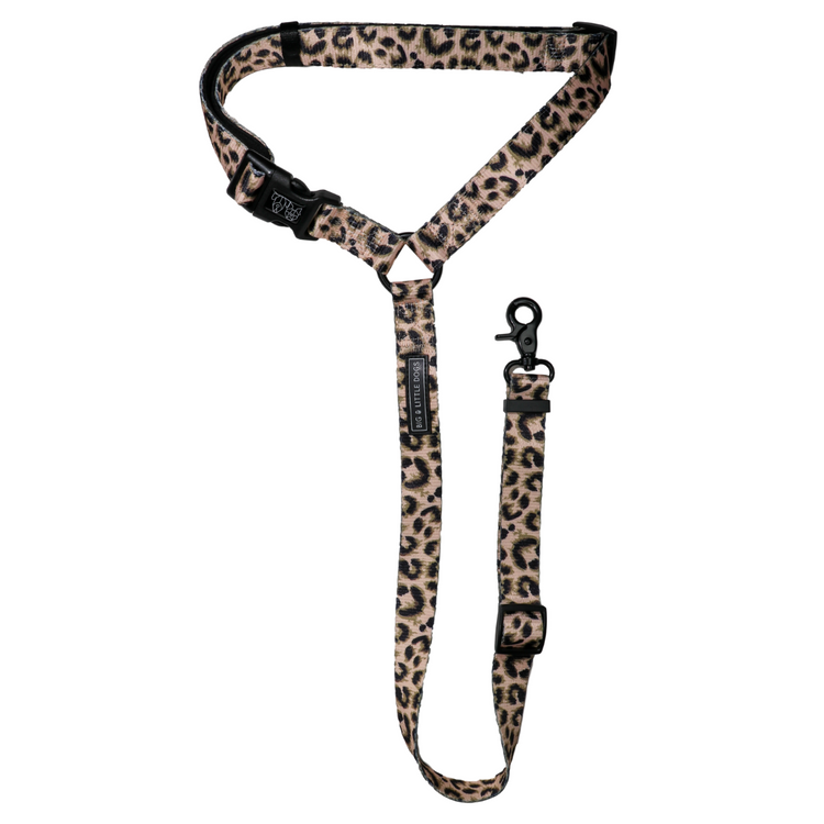 Luxurious Leopard Car Headrest Restraint