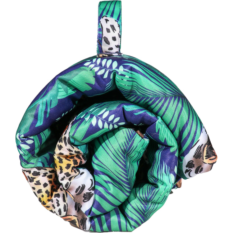 Reversible Travel Mat - Luxurious Leopard