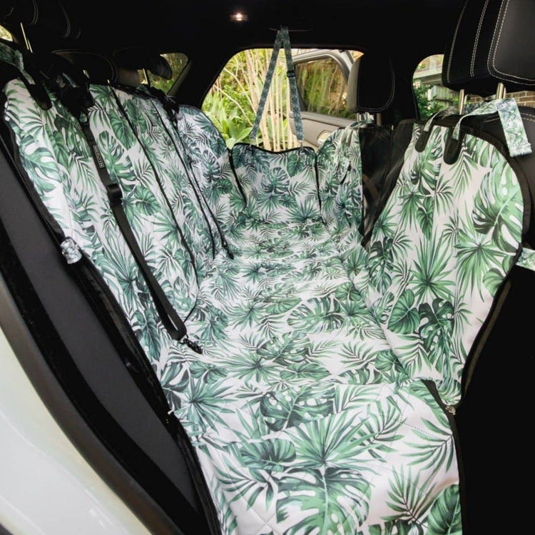 Premium Hammock Car Seat Cover - Paradise Palm