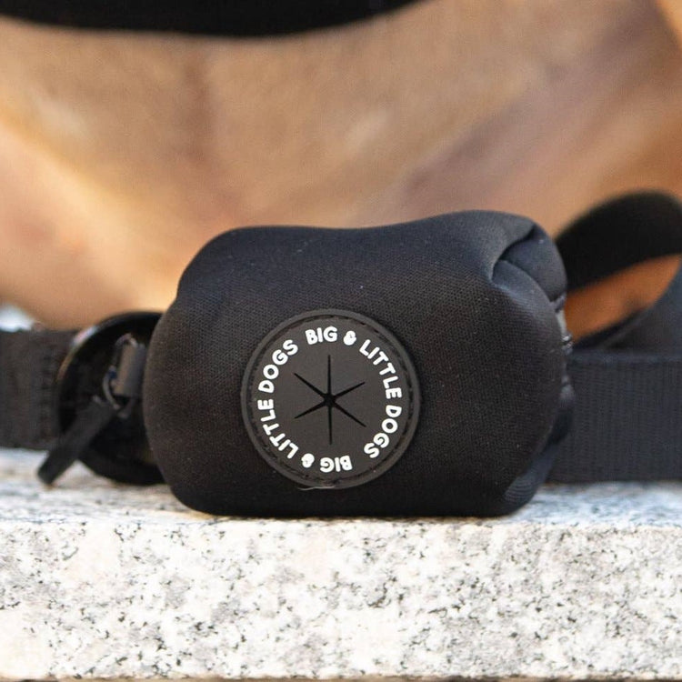 Black Poo Bag Pouch