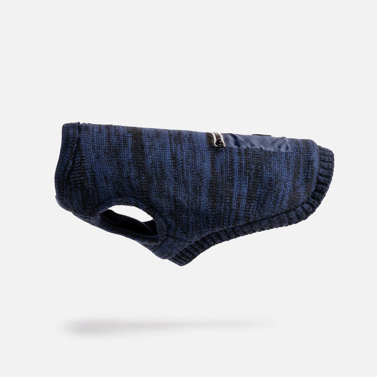 Navy Fleece Lined Sweater