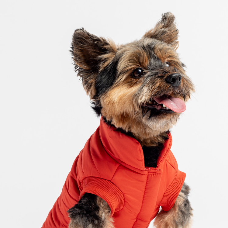 Red Woody Puffer Jacket