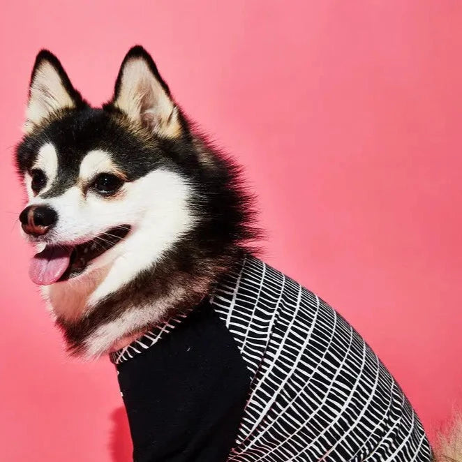 Geometric Print Sweater