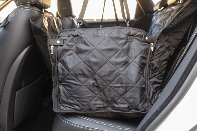 Premium Hammock Car Seat Cover - Black