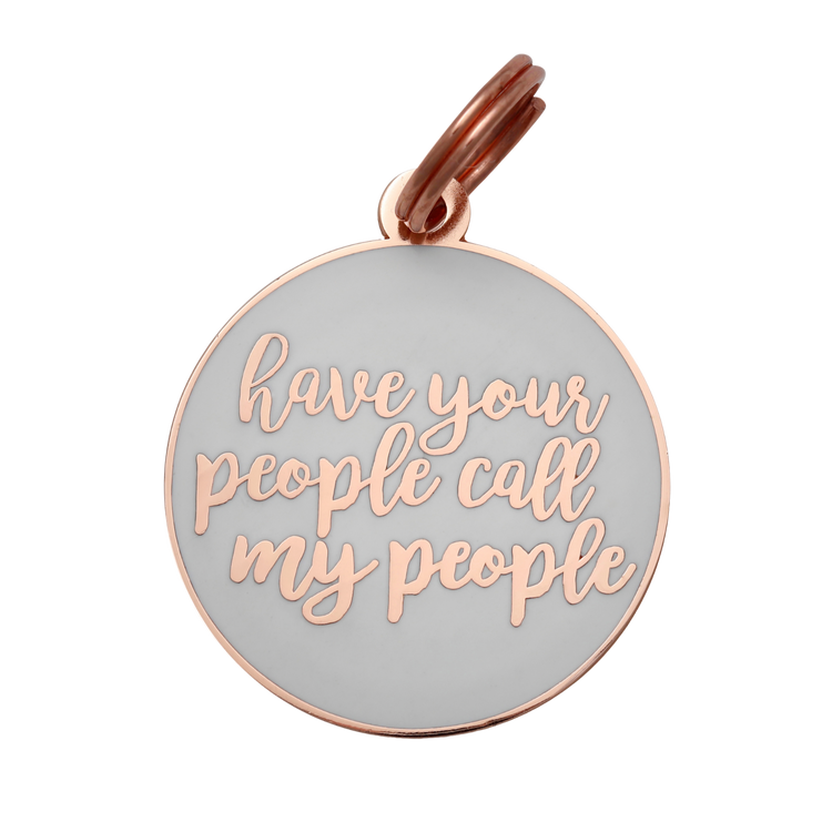 Call My People Dog Tag