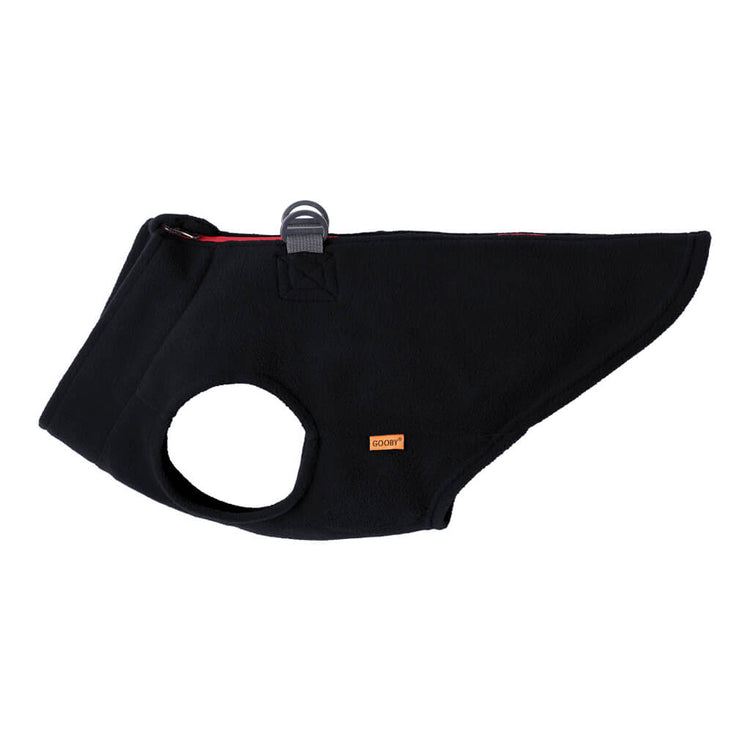 Black Zip & Clip Fleece