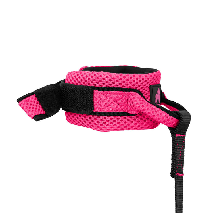 Hot Pink Mesh Handsfree Wristband Lead