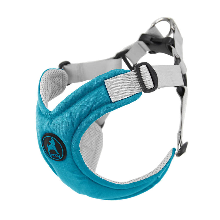 Memory Foam Step-In Harness - Turquoise