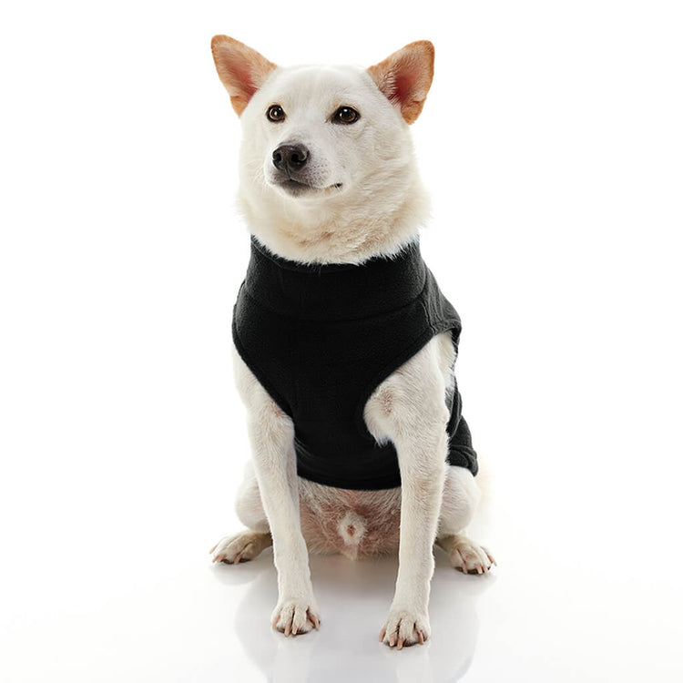 Black Zip & Clip Fleece