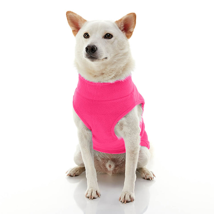 Pink Zip & Clip Fleece