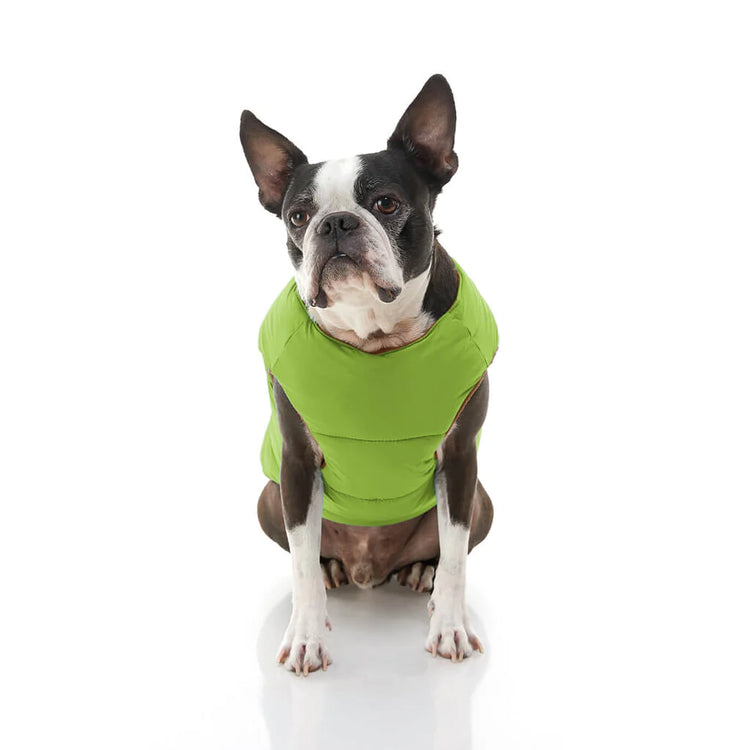 Green Padded Back Clip Vest