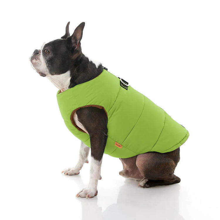 Green Padded Back Clip Vest