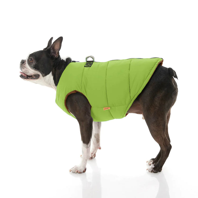 Green Padded Back Clip Vest