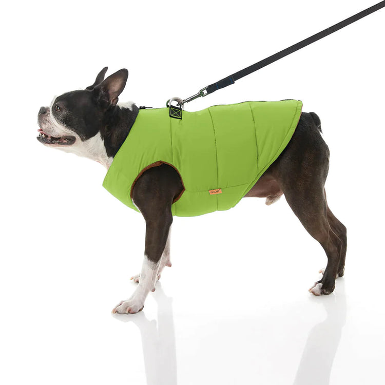 Green Padded Back Clip Vest