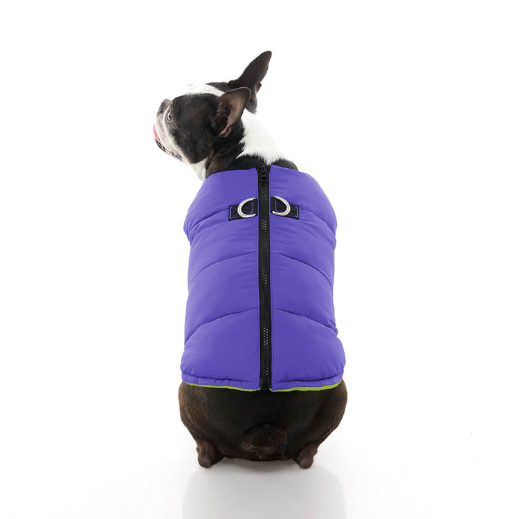 Purple Padded Back Clip Vest