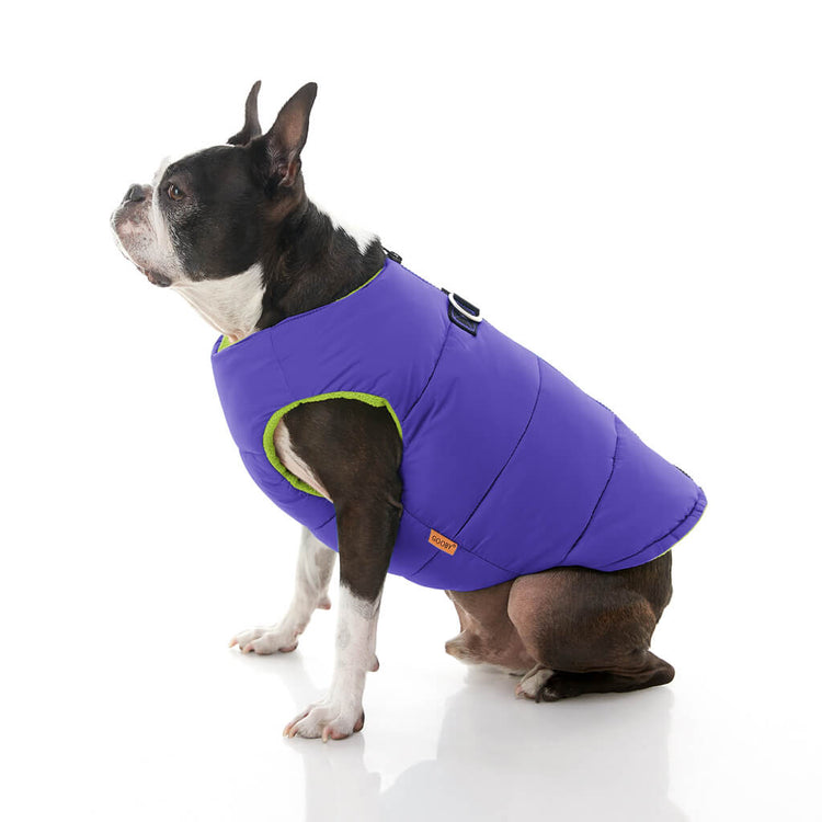 Purple Padded Back Clip Vest