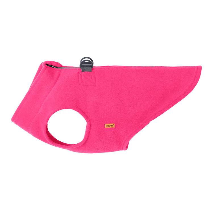 Pink Zip & Clip Fleece