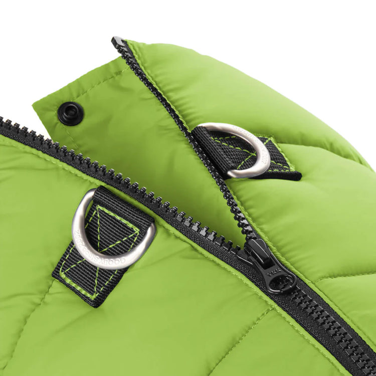 Green Padded Back Clip Vest