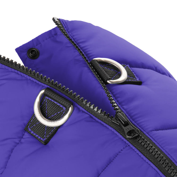 Purple Padded Back Clip Vest