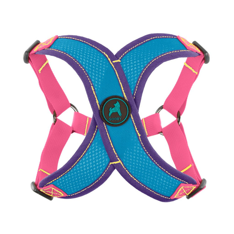 Comfort X Step-In Harness - Pink/Blue