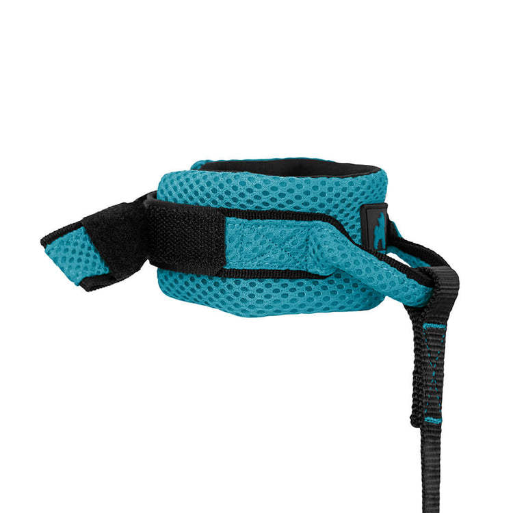 Turquoise Mesh Handsfree Wristband Lead
