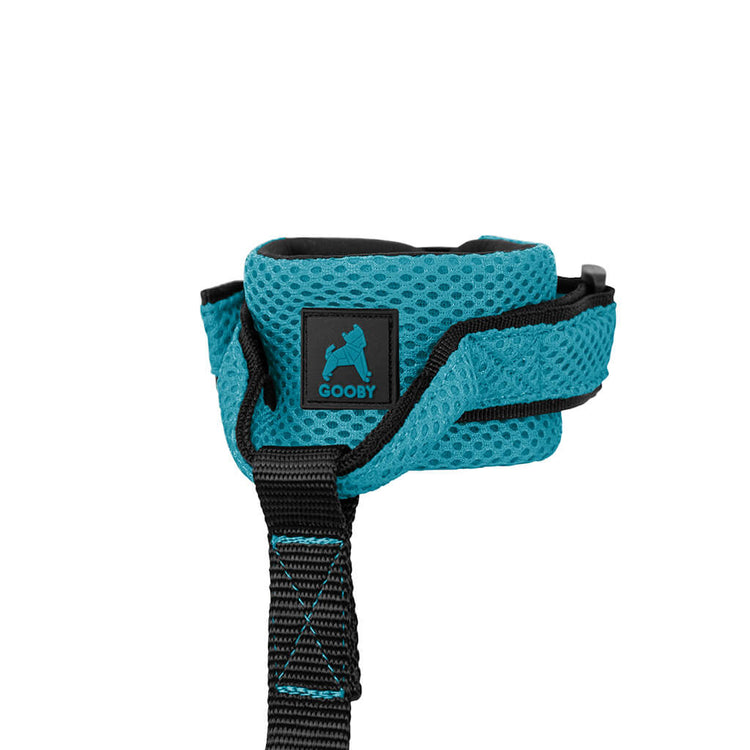 Turquoise Mesh Handsfree Wristband Lead