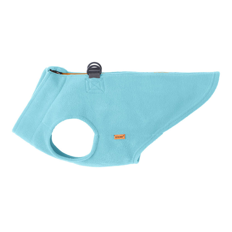 Turquoise Zip & Clip Fleece