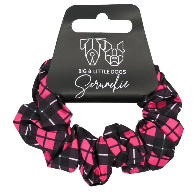 Her Plaid Scrunchie