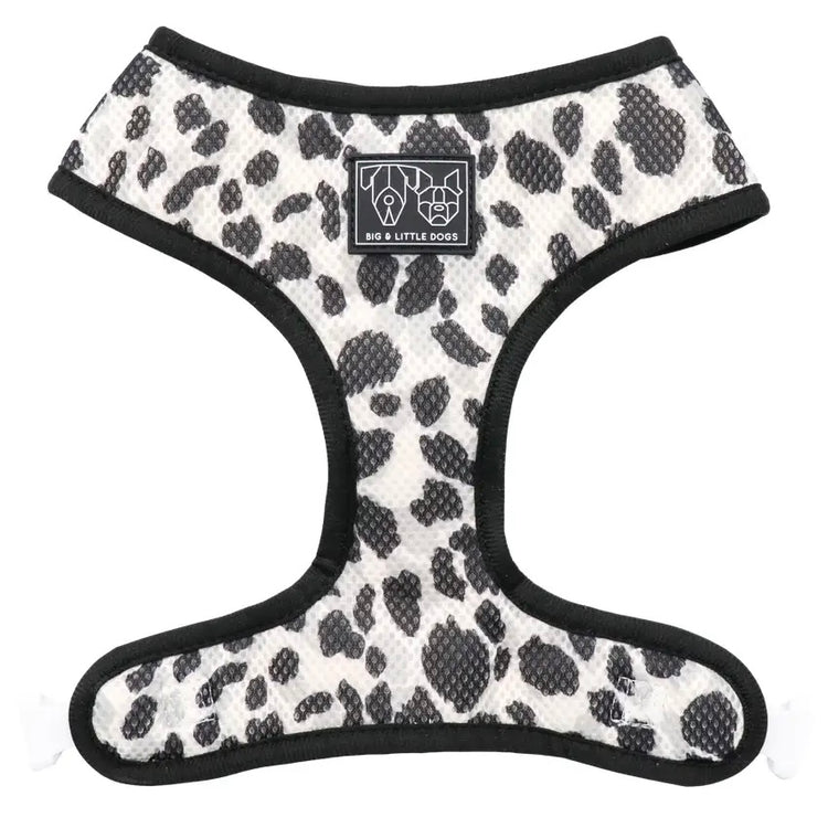 Pretty Peony/Grey Leopard Reversible Harness