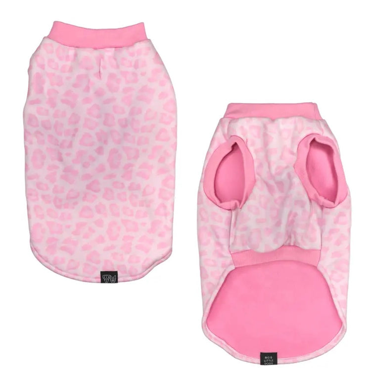 Pink Leopard Fleece