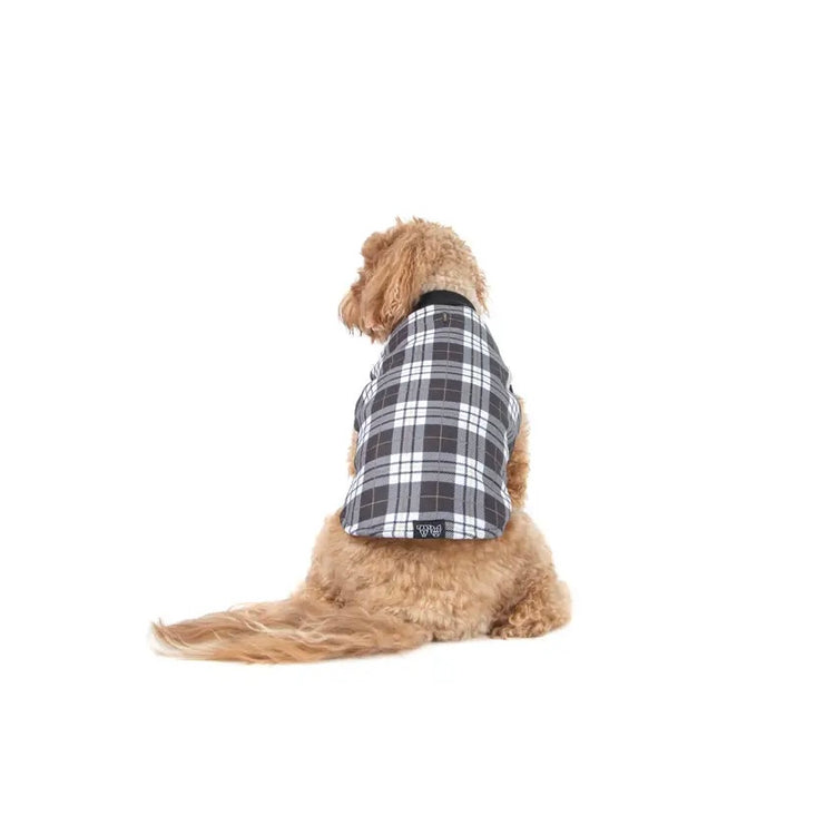Black Plaid Fleece