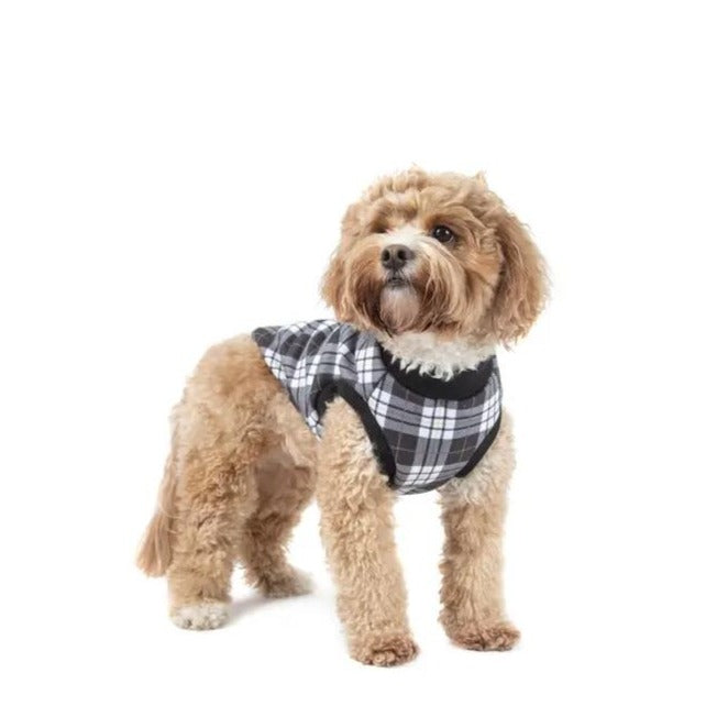 Black Plaid Fleece