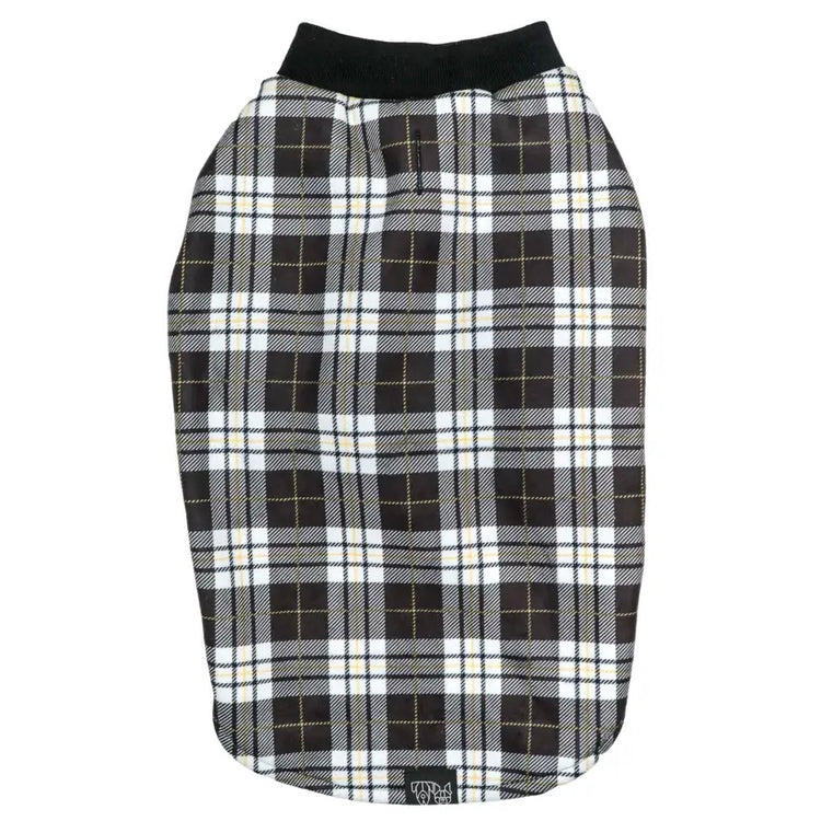 Black Plaid Fleece