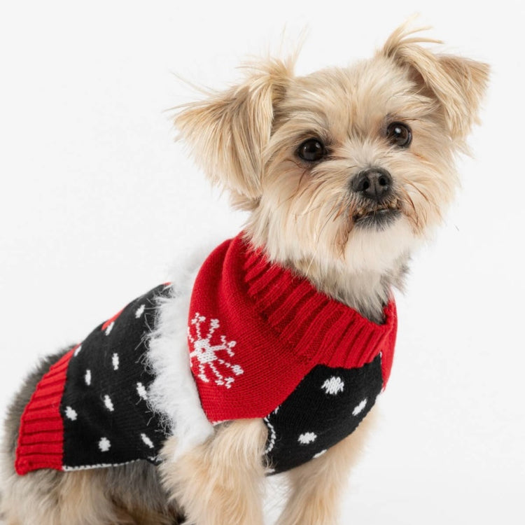 Polka Stocking Christmas Jumper