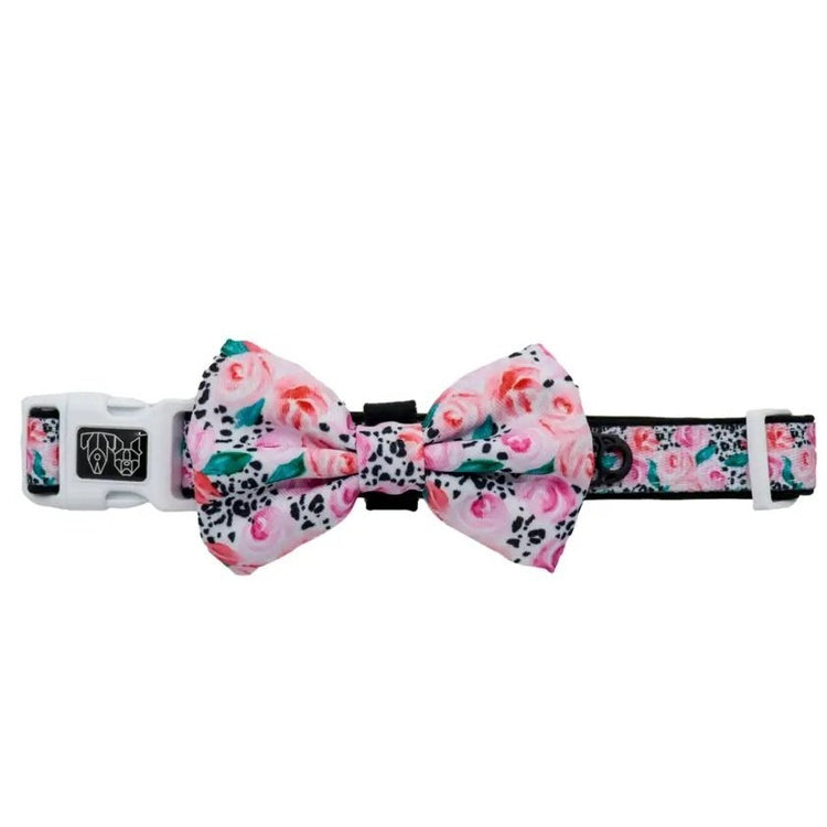 Pretty Peony Collar + Bow Tie