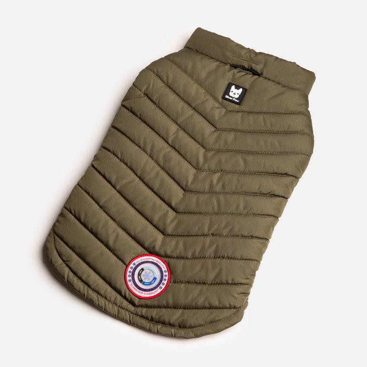 Khaki Woody Puffer Jacket