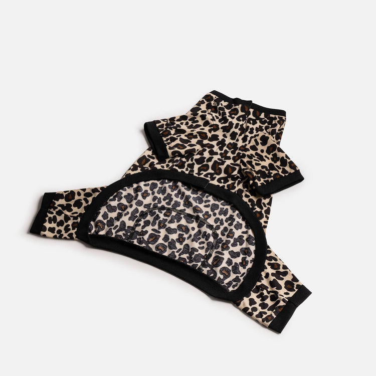 Leopard Print Onesie Pyjama