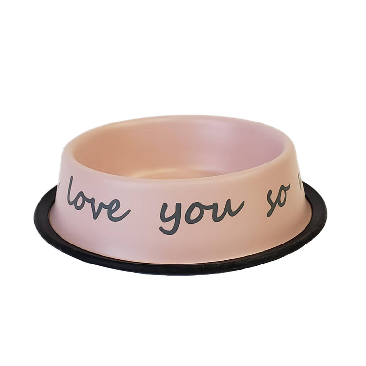 Pink Love Bowl