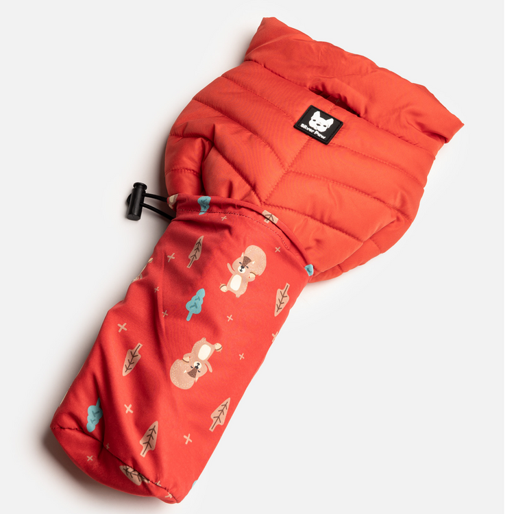 Red Woody Puffer Jacket