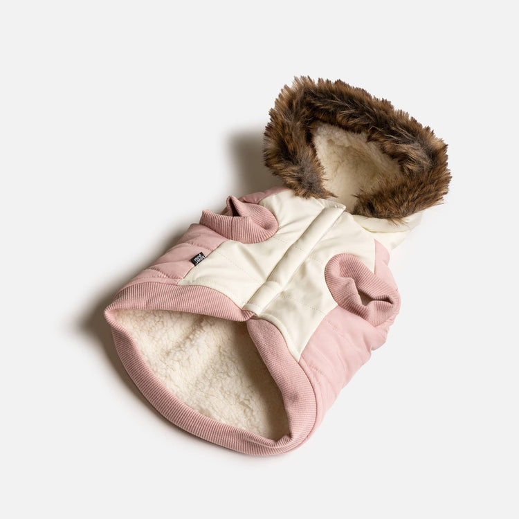 Pink Quilted Puffer