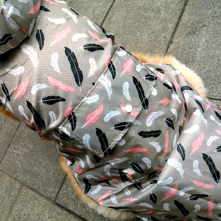 Boho Feather Raincoat