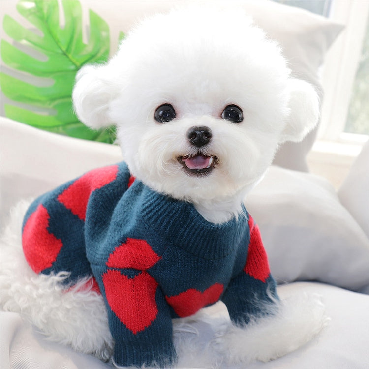 Teal Hearts Jumper